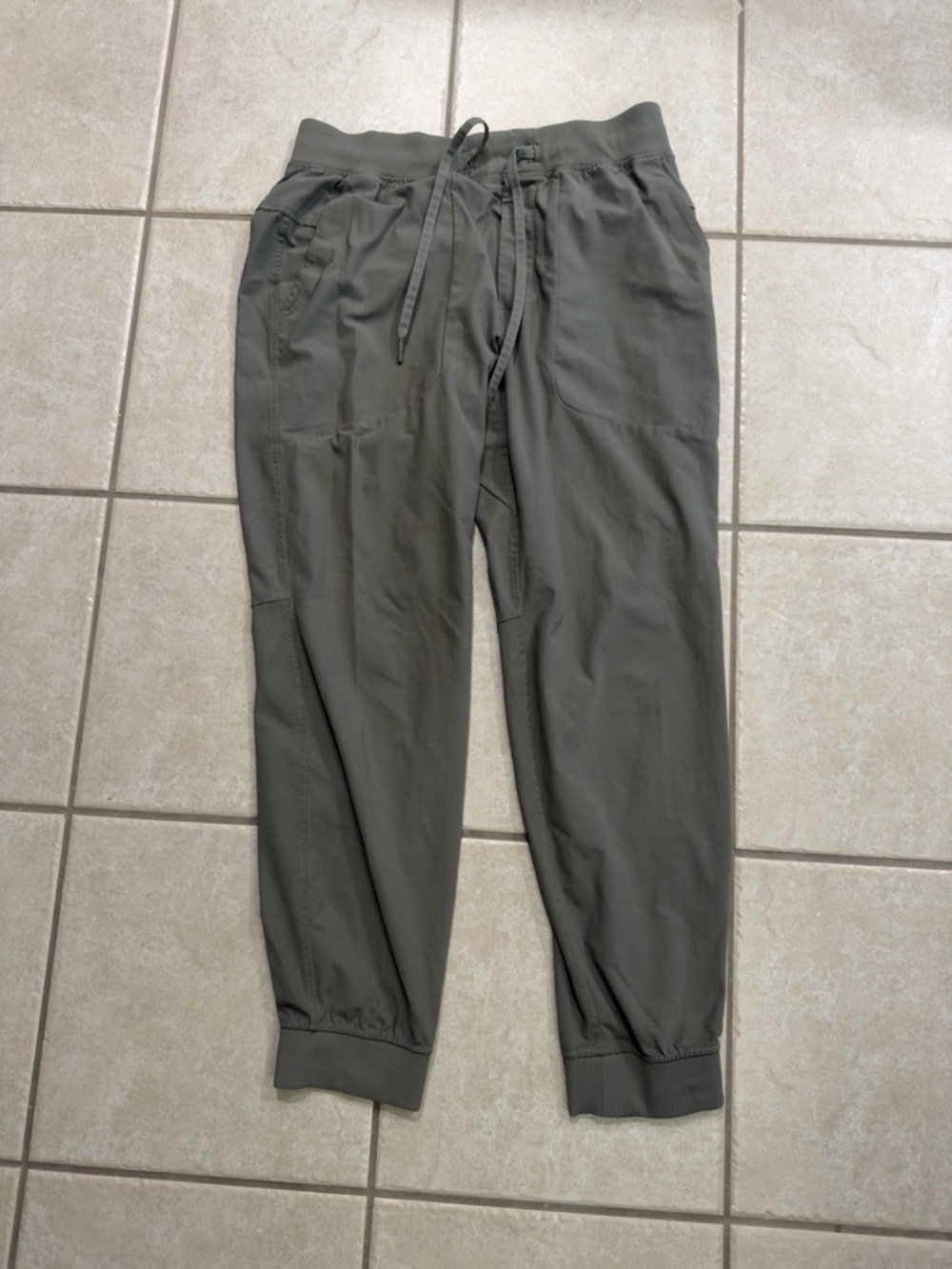lululemon athletica Olive Green Drawstring Joggers